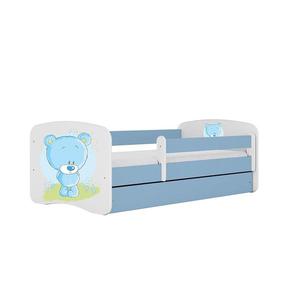Detská Posteľ. Babydreams+Sz+M Modrá 70x140 Medveď Modrý vyobraziť