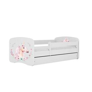 Detská Posteľ. Babydreams+Sz+M biela 80x160 Kôň vyobraziť