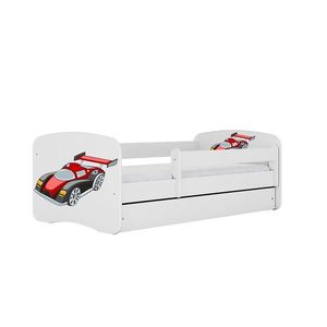 Detská Posteľ. Babydreams+Sz+M biela 80x160 Auto vyobraziť