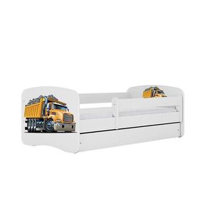 Detská Posteľ. Babydreams+Sz+M biela 80x160 - Nákladné auto vyobraziť