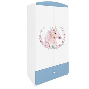 Skriňa Babydreams modrá – Kôň vyobraziť