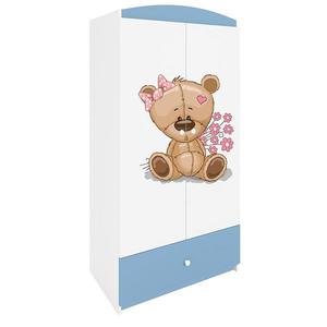 Skriňa Babydreams Modrá – Medveď s kvetmi vyobraziť