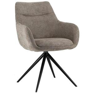 Stolička otočná Everly W. Armrest 9590 hnedá vyobraziť