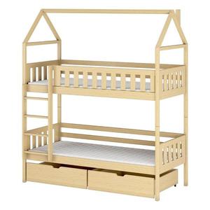 Posteľ Domček Gaja 80x160 borovica vyobraziť