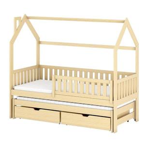 Posteľ Domček Monkey 80x160 borovica vyobraziť