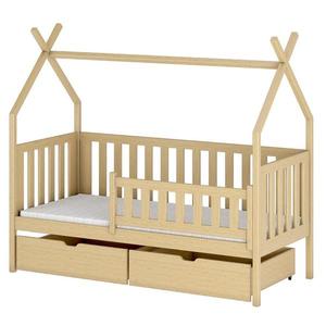 Posteľ Domček Simba 90x200 sivá vyobraziť