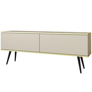 TV stolík Oro 135 Bez+ Čierne nohy vyobraziť