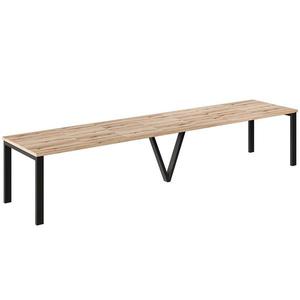 Rozkladací stôl 130-405 cm Titan dub evoke vyobraziť
