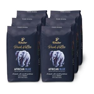 Privat Kaffee African Blue - 6 x 500 g, zrnková káva vyobraziť