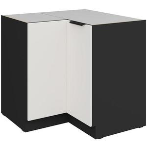 Kuchynská skrinka Aria-Wh/Bl Anti Fingerprint 90x90 Dn 2f Bb vyobraziť
