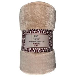 Deka Nest Super Soft svetloružová 130x170 Merkury Home vyobraziť