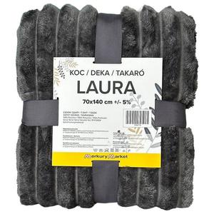 Deka Laura 70x140 cm 11 tmavosivá vyobraziť