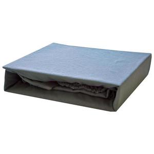 Plachta na posteľ Jersey 160x200 sivá 051 vyobraziť