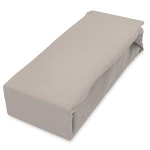 Plachta jersey s gumičkou 90x200 sivá vyobraziť