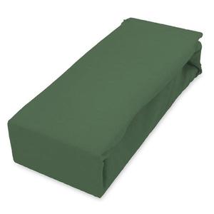 Plachta jersey s gumičkou 90x200 zelená vyobraziť
