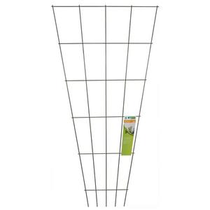 Mriežka na popínavé rastliny 150 cm V-tvarovaná, antracit vyobraziť