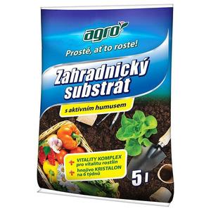 AGRO Záhradnícky substrát 5l vyobraziť