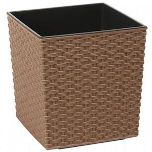 Obal Juka Rattan ECO 25x25x26cm svetlohnedý vyobraziť