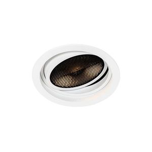 Moderný zapustený reflektor biely nastaviteľný - Coop 111 Honey vyobraziť