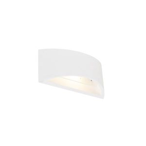 Moderná nástenná lampa biela 20 cm - Tum vyobraziť