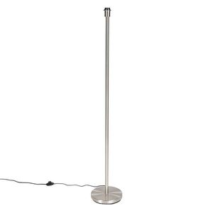 Moderná stojaca lampa oceľ bez tienidla - Simplo vyobraziť