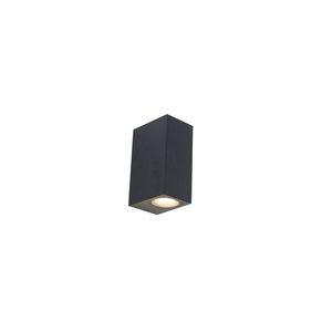 Moderná nástenná lampa čierna 2-svetlá IP44 - Baleno vyobraziť
