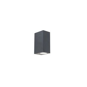 Moderná nástenná lampa tmavosivá 2-svetlá IP44 - Baleno vyobraziť