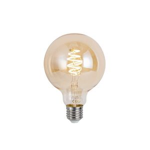 Inteligentná stmievateľná LED žiarovka E27 G95 Jantárová 4, 9 W 320 lm 2500 K vyobraziť