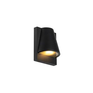Priemyselná vonkajšia nástenná lampa čierna IP44 - Femke vyobraziť