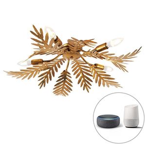 Vintage Smart stropné svietidlo zlaté 70 cm vrátane 5 WiFi B35 - Botanica vyobraziť