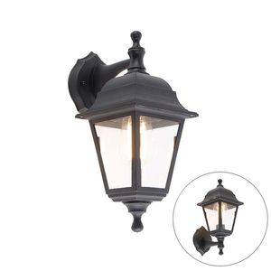 Klasická vonkajšia nástenná lampa čierna IP44 - Capital vyobraziť