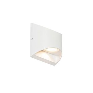 Moderná vonkajšia nástenná lampa biela vrátane LED 2-svetlo IP54 - Mal vyobraziť