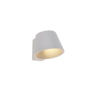 Priemyselná nástenná lampa betón - Cup vyobraziť