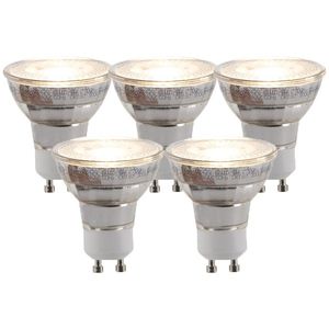 Sada 5 GU10 3-stupňových stmievateľných LED žiaroviek 6W 260 lm 2700K vyobraziť