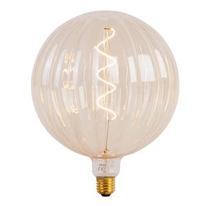 E27 Stmievateľná LED žiarovka G200 Jantárová 4W 240lm 2000K vyobraziť