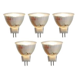 Sada 5 LED žiaroviek GU5.3 MR16 5W 420lm 2700K 12V vyobraziť