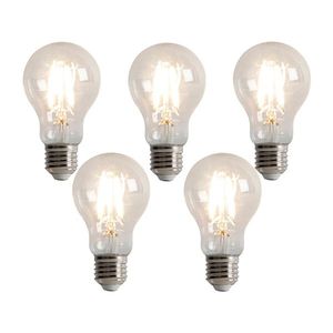 Sada 5 stmievateľných LED žiaroviek E27 s 3-stupňovým stmievaním A60 5W 500lm 2700K vyobraziť