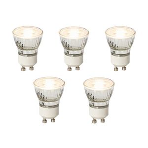 Sada 5 stmievateľných LED žiaroviek GU10 35 mm 4 W 200 lm 2700 K vyobraziť