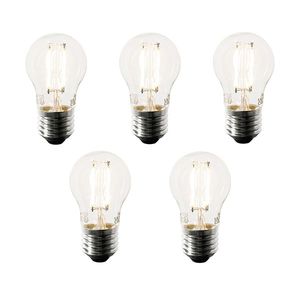 Sada 5 inteligentných LED žiaroviek E27 P45 4, 5 W 470 lm 1800-4000K vyobraziť