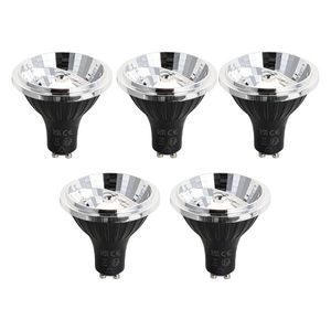 Sada 5 GU10 3-krokovo stmievateľných LED žiaroviek 70 mm 6, 5 W 600 LM 3000 K vyobraziť