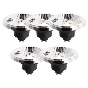 Sada 5 GU10 3-stupňových stmievateľných LED žiaroviek 111 mm 10, 5 W 770 lm 3000 K vyobraziť