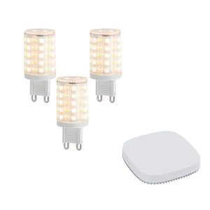 Sada 3 inteligentných stmievateľných LED žiaroviek G9 2, 5 W 250 lm 2700 K – 6500 K vrátane Zigbee Smart Hub vyobraziť