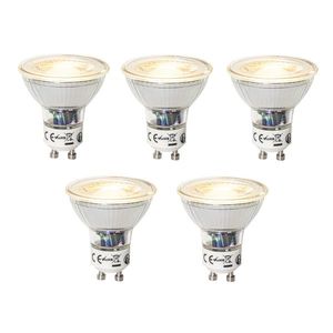 Sada 5 stmievateľných LED žiaroviek GU10 7W 600 lm 2700K vyobraziť
