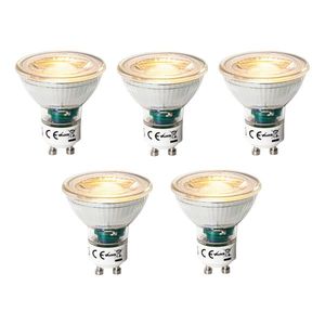 Sada 5 GU10 3-krokovo stmievateľných LED žiaroviek 6W 460 lm 2000 - 6000K vyobraziť
