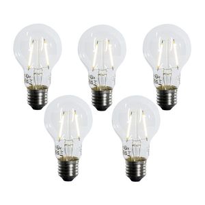 Sada 5 LED žiaroviek E27 A60 Lux Sensor 2, 5 W 250 lm 3000 K vyobraziť
