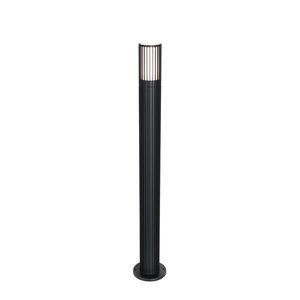 Inteligentný vonkajší stĺpik čierny 80 cm IP44 RGBW vr. GU10 50mm - Boris vyobraziť