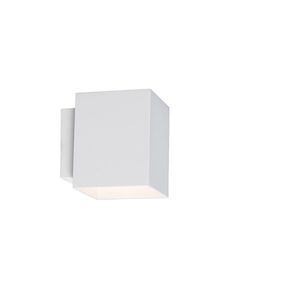 Nástenná lampa biela štvorcová - Sola vyobraziť