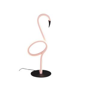 Dizajnová stolová lampa ružová vrátane LED - Ingo vyobraziť