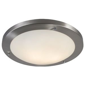 Moderné stropné svietidlo oceľ 41 cm IP44 - Yuma vyobraziť