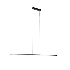 Moderné závesné svietidlo čierne 150 cm vrátane LED - Banda vyobraziť